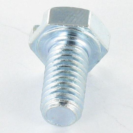 1 x Vite Per Metalli Testa Esagonale M5X35 Con Intaglio Zincate