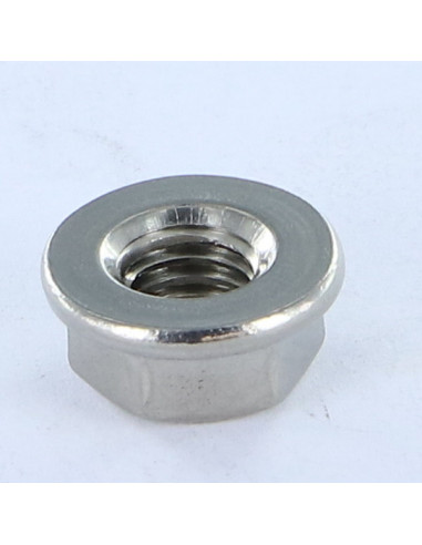 1 x Dado esagonale Acciaio Inox A2 Flangia...