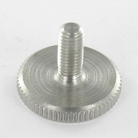 1 x Vite Per Metalli Zigrinata Bassa Acciaio Inox A1 M5X20