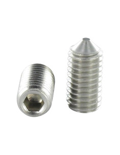 Vite Per Metalli Acciaio Inox A2 Senza Testa Con Cava...