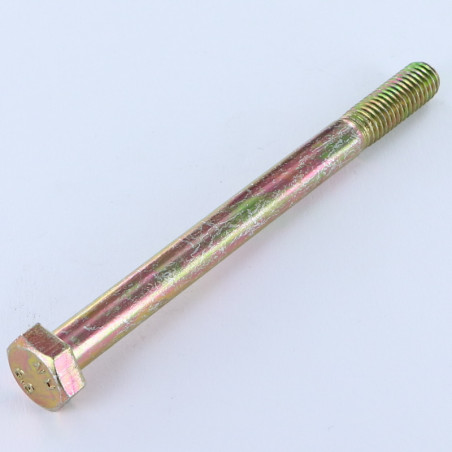1 x Gambo Del Bullone Parzialmente Filettato Testa Esagonale M8X100 Classe 6.8 Bicromato