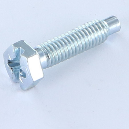 1 x Gambo Del Bullone Parzialmente Filettato Testa Esagonale Pozy Con Intaglio M6X25 Filettata Su 22 BTLONGZG