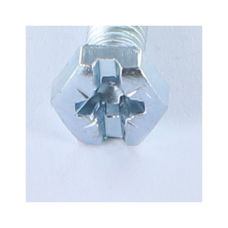 1 x Gambo Del Bullone Parzialmente Filettato Testa Esagonale Pozy Con Intaglio M6X25 Filettata Su 22 BTLONGZG