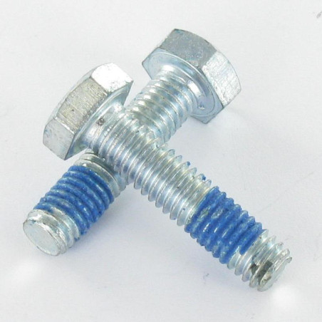 1 x Gambo Del Bullone Parzialmente Filettato Testa Esagonale M8X45 Classe 6.8 Zincate Frenafiletti