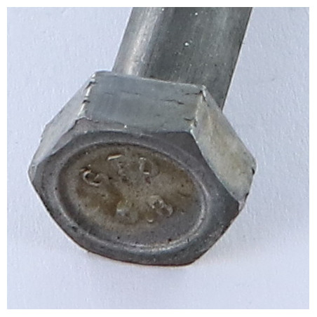 1 x Gambo Del Bullone Parzialmente Filettato Testa Esagonale M16X60 Classe 6.8 Acciaio Grezzo