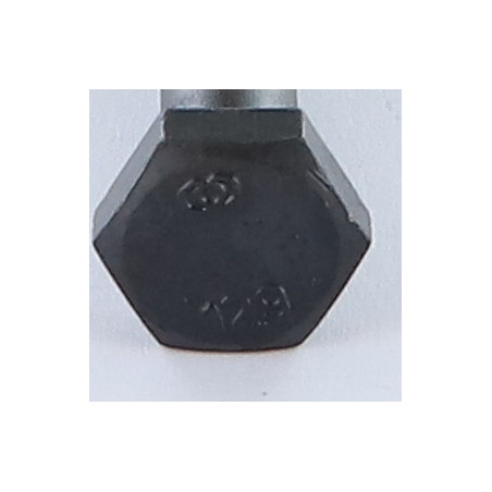 1 x Gambo Del Bullone Parzialmente Filettato Testa Esagonale M10X65 Classe 12.9 Acciaio Grezzo