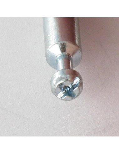 1 x Perno CONNESSIONE Legno 7X39 Zincate
