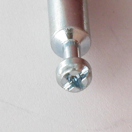 1 x Perno CONNESSIONE Legno 7X39 Zincate