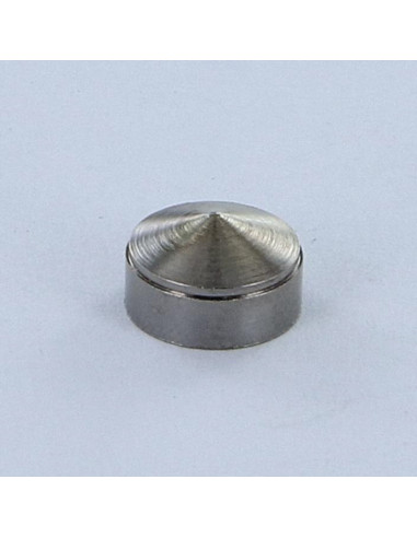 1 x Coprivite Conico Ottone Cromato 15...