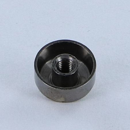 1 x Coprivite Conico Ottone Cromato 15 Maschiatura Foro Cieco M3 50