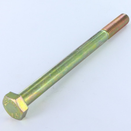 1 x Gambo Del Bullone Parzialmente Filettato Testa Esagonale M10X100 Classe 8.8 Bicromato