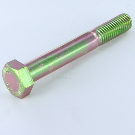 1 x Gambo Del Bullone Parzialmente Filettato Testa Esagonale M12X100 Classe 8.8 Bicromato