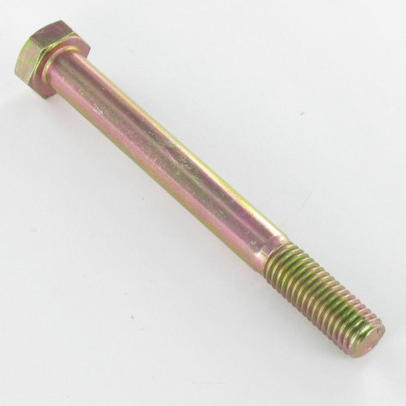 1 x Gambo Del Bullone Parzialmente Filettato Testa Esagonale M14X150 Classe 8.8 Bicromato 200 Ore Di Nebbia Salina Senza