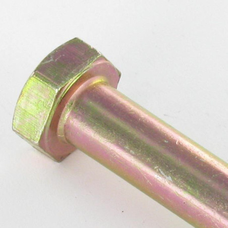 1 x Gambo Del Bullone Parzialmente Filettato Testa Esagonale M14X150 Classe 8.8 Bicromato 200 Ore Di Nebbia Salina Senza