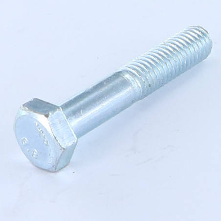 1 x Gambo Del Bullone Parzialmente Filettato Testa Esagonale M10X40 Classe 8.8 Zincate