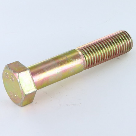 1 x Gambo Del Bullone Parzialmente Filettato Testa Esagonale M16X65 Classe 8.8 Bicromato