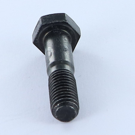 1 x Gambo Del Bullone Parzialmente Filettato Testa Esagonale M8X35 Filettata Su 15 Classe 8.8 Acciaio Zincato Nero