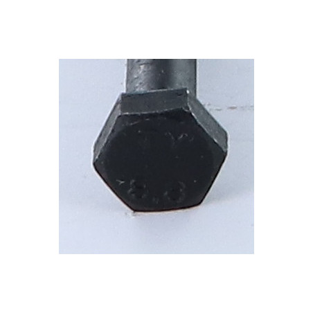 1 x Gambo Del Bullone Parzialmente Filettato Testa Esagonale M10X100 Classe 8.8 Acciaio Grezzo