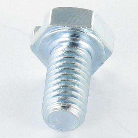 1 x Vite Per Metalli Testa Esagonale M3X8 Con Intaglio Acciaio Grezzo microviti