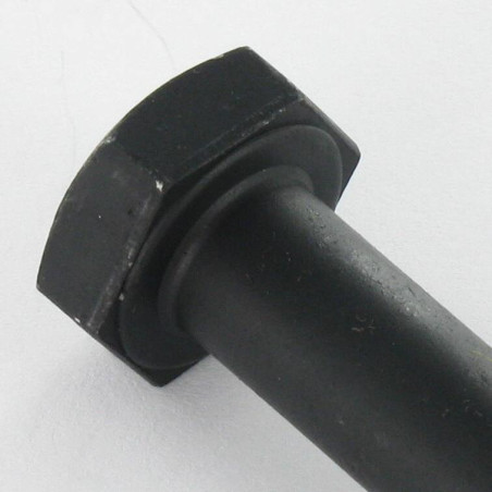 1 x Gambo Del Bullone Parzialmente Filettato Testa Esagonale M14X200 Classe 8.8 Passo Fino Passo 150 Acciaio Grezzo
