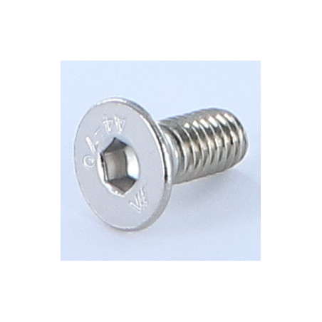 1 x Vite Per Metalli Testa Forata Con Esagono Incassato Chiave Esagonale Da 4 M6X10 Discussione completa Acciaio Inox A4