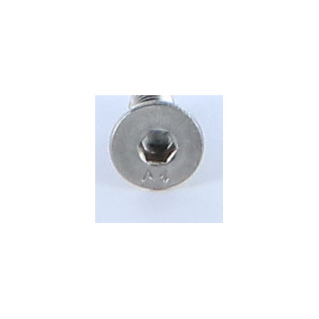1 x Vite Per Metalli Testa Forata Con Esagono Incassato Chiave Esagonale Da 2 M3X20 Discussione completa Acciaio Inox A4