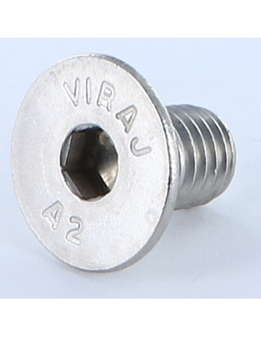 1 x Vite Per Metalli Acciaio Inox A2 Testa...