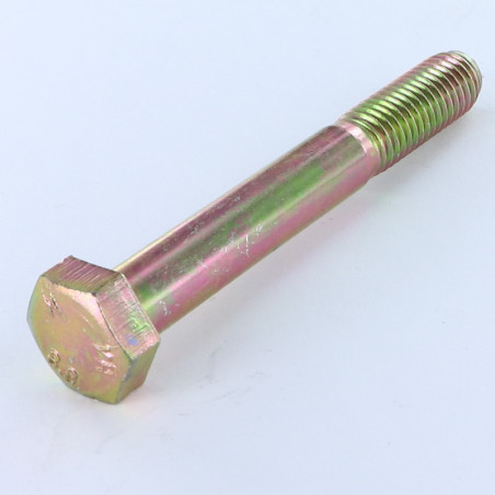 1 x Gambo Del Bullone Parzialmente Filettato Testa Esagonale M10X70 Classe 8.8 Bicromato