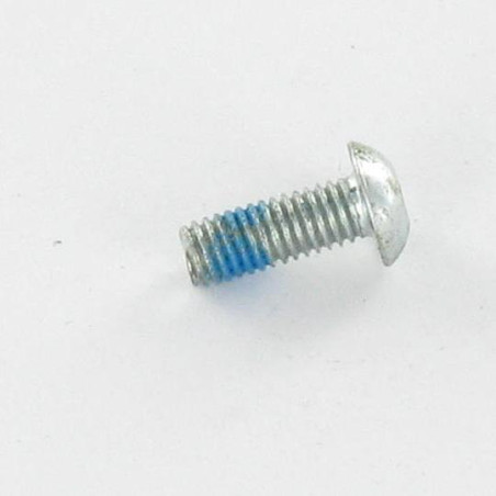 1 x Vite Per Metalli Bei (Testa Bombata Esagono Incassato) M8X55 Classe 10.9 Chiave Esagonale Da 5 Zincate + Frenafiletti
