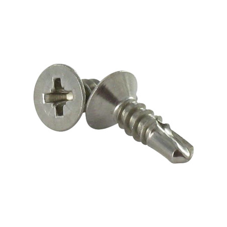1 x Vite Autoperforante Acciaio Inox A2 Testa Forata Pozy 4,8X45