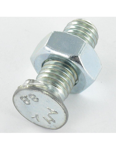1 x CORPO Testa Forata Colletto Quadrato 2...