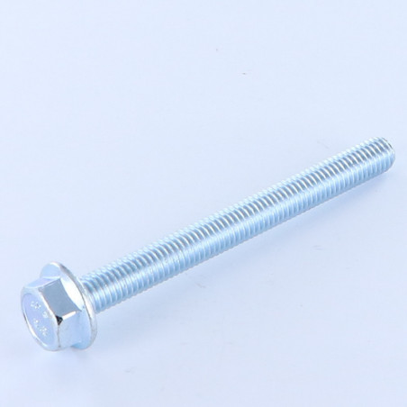 1 x Vite Per Metalli Testa Esagonale M8X80 Flangia Dentellata Classe 8.8 Zincate