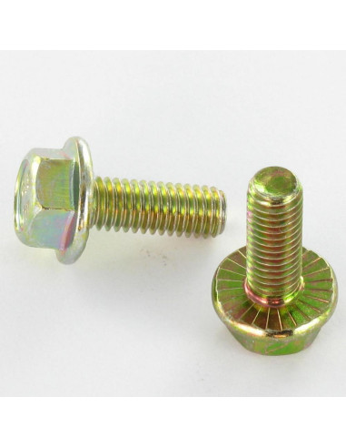 1 x Vite Per Metalli Testa Esagonale M6X8...