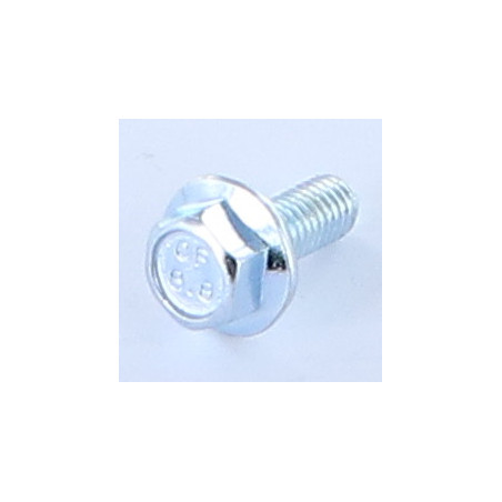 1 x Vite Per Metalli Testa Esagonale M6X20 Flangia Dentellata Classe 8.8 Zincate
