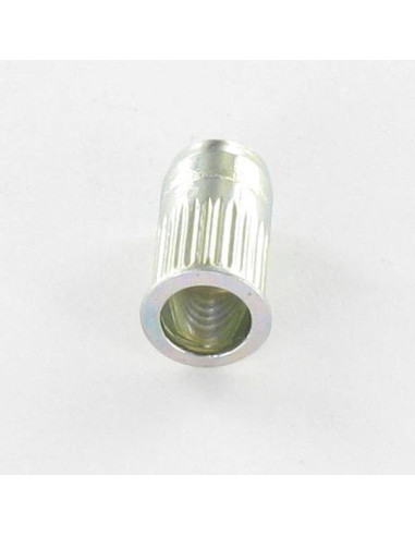 1 x Dado Cieco Zincate M6 9X15.5 Testa Ridotta