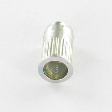 1 x Dado Cieco Zincate M6 9X15.5 Testa Ridotta
