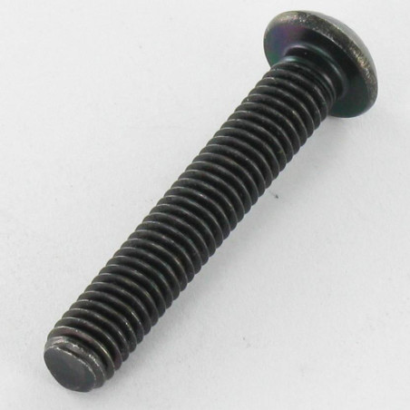 1 x Vite Per Metalli Acciaio Inox A2 Nero Bei (Testa Bombata Esagono Incassato) M4X20 Discussione completa Chiave