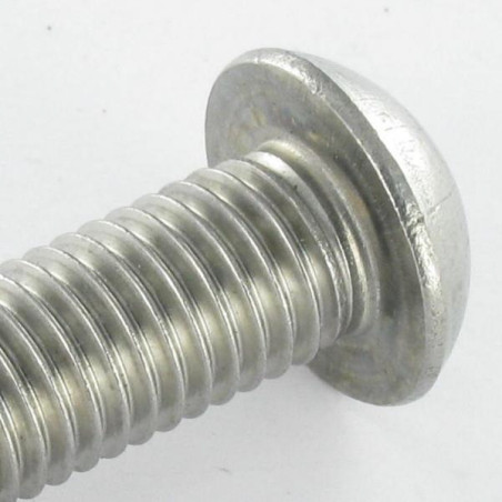 1 x Vite Per Metalli Acciaio Inox A2 Bei (Testa Bombata Esagono Incassato) M10X80 Discussione completa Chiave Esagonale Da