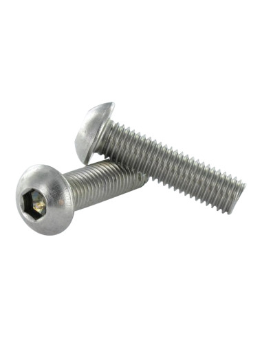 1 x Vite Per Metalli Acciaio Inox A2 Bei (Testa...