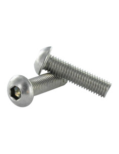 Vite Per Metalli Acciaio Inox A2 Bei (Testa Bombata...