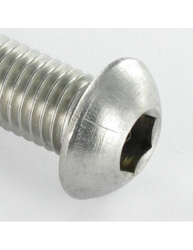 1 x Vite Per Metalli Acciaio Inox A2 Bei (Testa...
