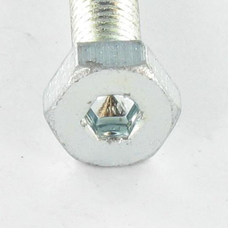 1 x Vite Per Metalli Testa Esagonale + Chiave Esagonale Da 4 M6X35 Zincate