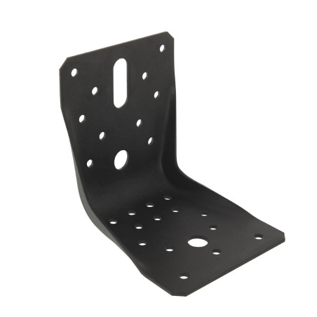 1 x Staffe Da rinforzo SIMPSON Strong Tie 100X100X100 Ral9005 Nero Intenso