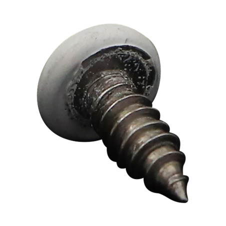 1 x Vite Per Lamiera testa bombata larga 4,2 x 13 Acciaio Inox A2 T20 Ral9010 Bianco Puro