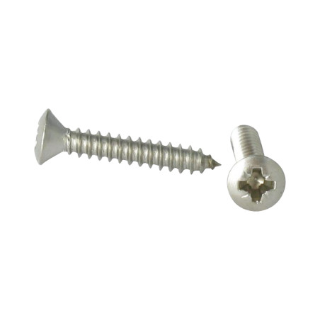 1 x Vite Per Lamiera Acciaio Inox A2 Testa Forata Bombata Pozy 3,5 x 9,5