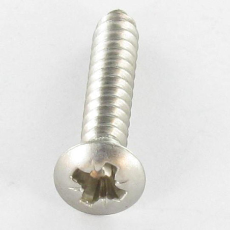 1 x Vite Per Lamiera Acciaio Inox A2 Testa Forata Bombata Pozy 3,5 x 9,5