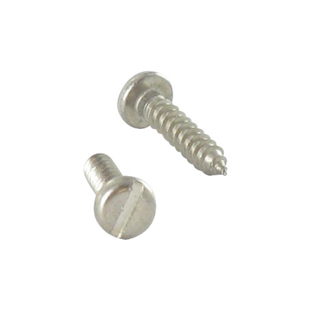 1 x Vite Per Lamiera Acciaio Inox A2 Testa Cilindrica Con Intaglio 2,9 x 9,5