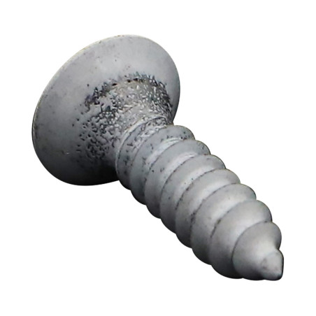 1 x Vite Per Lamiera Acciaio Inox A2 Testa Forata Pozy 4,2 x 45 Ral9010 Bianco Puro