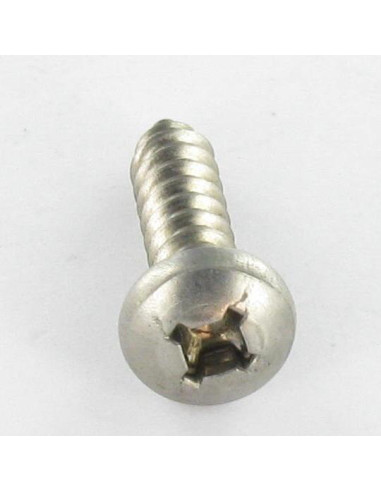 1 x Vite Per Lamiera Acciaio Inox A2 Testa...
