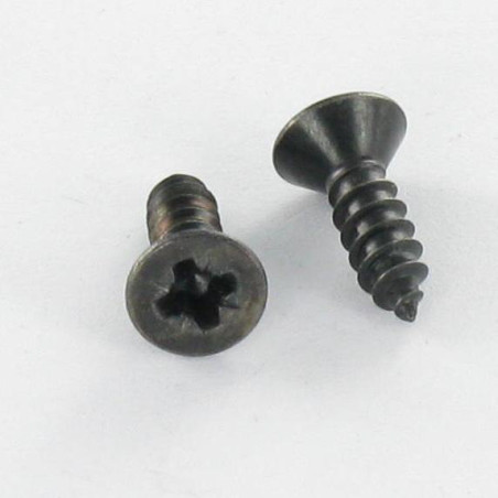 1 x Vite Per Lamiera Acciaio Inox A2 Testa Forata Pozy 4,8 x 38 Nero